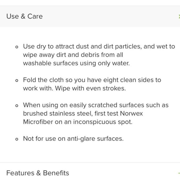 Norwex Enviro Cloth Microfibre Chemical Free Clean - Picture 5 of 7